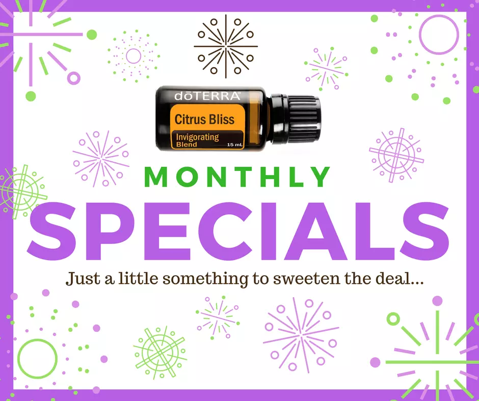 Monthly Specials with doTERRA